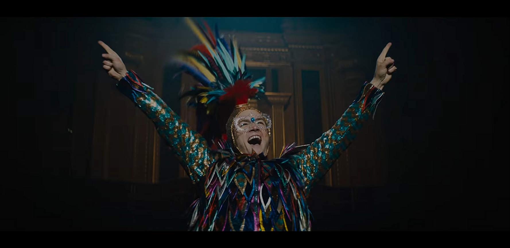 How 'Rocketman' made the Elton John Dodgers look for Taron Egerton