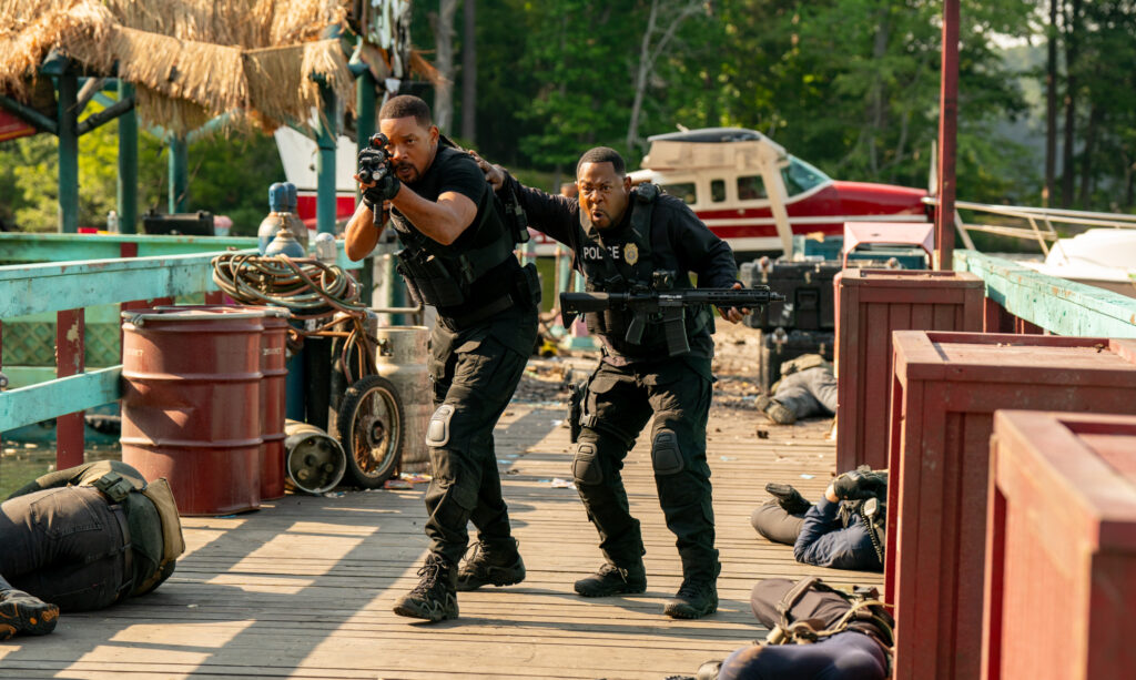 Will Smith and Martin Lawrence get ready for action in BAD BOYS: RIDE OR DIE (2024)