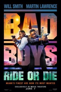 Poster for BAD BOYS: RIDE OR DIE (2024)